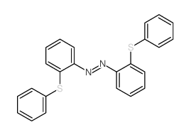 bis(2-phenylsulfanylphenyl)diazene结构式