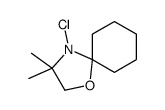 4-chloro-3,3-dimethyl-1-oxa-4-azaspiro[4.5]decane Structure