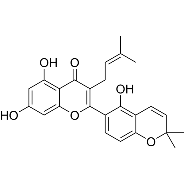 桑皮酮B结构式