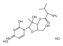 Valopicitabine dihydrochloride结构式