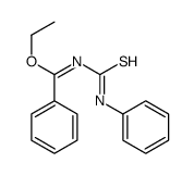 ethyl N-(phenylcarbamothioyl)benzenecarboximidate结构式