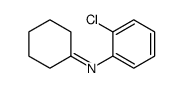 N-(2-chlorophenyl)cyclohexanimine Structure