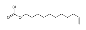 undec-10-enyl carbonochloridate结构式