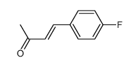 4-(4-fluorophenyl)-3-buten-2-one结构式
