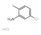 2-碘-5-氯苯胺盐酸盐结构式