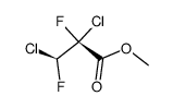 methyl 2R,3S-2,3-difluoro-2,3-dichloropropionate Structure