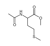 N-乙酰甲硫氨酸甲酯结构式