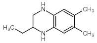 Quinoxaline, 2-ethyl-1,2,3,4-tetrahydro-6,7-dimethyl- (9CI)结构式