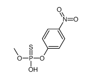 hydroxy-methoxy-(4-nitrophenoxy)-sulfanylidene-λ5-phosphane结构式
