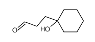 Cyclohexanepropanal, 1-hydroxy- (9CI)结构式