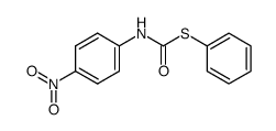 (4-nitro-phenyl)-thiocarbamic acid S-phenyl ester结构式
