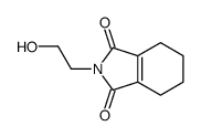 2-(2-hydroxyethyl)-4,5,6,7-tetrahydroisoindole-1,3-dione结构式