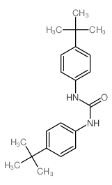 Urea,N,N'-bis[4-(1,1-dimethylethyl)phenyl]- Structure