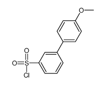 3-(4-methoxyphenyl)benzenesulfonyl chloride Structure