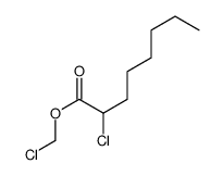 chloromethyl 2-chlorooctanoate Structure