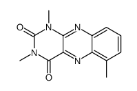 1,3,6-trimethylbenzo[g]pteridine-2,4-dione Structure