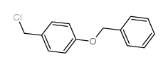 4-(苄氧基)氯苄结构式