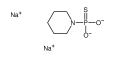 disodium,dioxido-piperidin-1-yl-sulfanylidene-λ5-phosphane Structure