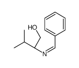 (2S)-2-(benzylideneamino)-3-methylbutan-1-ol结构式