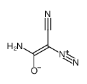 1-amino-2-cyano-2-diazonioethenolate Structure
