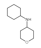 N-环己基四氢-2H-吡喃-4-胺盐酸盐结构式