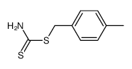 dithiocarbamic acid-(4-methyl-benzyl ester)结构式