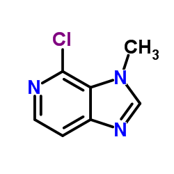4-氯-3-甲基-3H-咪唑并[4,5-c]吡啶结构式