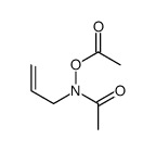 [acetyl(prop-2-enyl)amino] acetate Structure