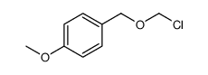 1-[(chloromethoxy)methyl]-4-methoxybenzene结构式