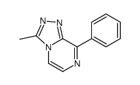 3-methyl-8-phenyl-[1,2,4]triazolo[4,3-a]pyrazine Structure
