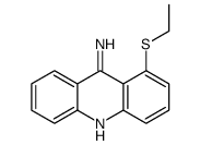 1-ethylsulfanylacridin-9-amine Structure
