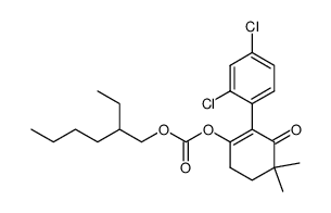 [2-ethylhexyl][2-(2',4'-dichlorophenyl)-3-oxo-4,4-dimethyl-1-cyclohexenyl]carbonate Structure