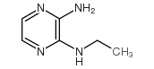 2-氨基-3-乙氨基吡嗪结构式