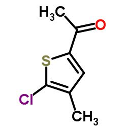 1-(5-Chloro-4-methyl-2-thienyl)ethanone Structure