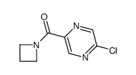 氮杂环丁烷-1-基(5-氯吡嗪-2-基)甲酮结构式