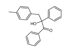 α-(4-methylbenzyl)benzoin结构式