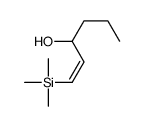 1-trimethylsilylhex-1-en-3-ol结构式