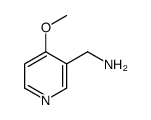 C-(4-Methoxy-pyridin-3-yl)-Methylamine结构式