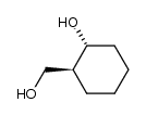 (+/-)-trans-2-hydroxycyclohexylmethanol结构式