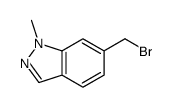 6-(溴甲基)-1-甲基-1H-吲唑结构式