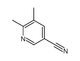 5,6-二甲基-3-氰基吡啶结构式