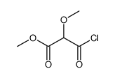methyl 3-chloro-2-methoxy-3-oxopropanoate Structure