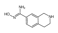 N'-hydroxy-1,2,3,4-tetrahydroisoquinoline-7-carboximidamide结构式