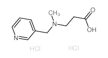 3-(Methyl-pyridin-3-ylmethyl-amino)-propionic acid dihydrochloride结构式