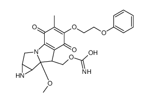 6-(2-Phenoxyethoxy-6-deaminomitomycin C) Structure