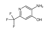 5-AMINO-2-(TRIFLUOROMETHYL)PYRIDIN-4-OL Structure