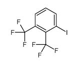 1-iodo-2,3-bis(trifluoromethyl)benzene结构式
