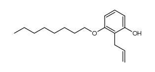 2-allyl-3-(octyloxy)phenol Structure
