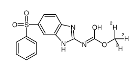 Fenbendazole sulfone-D3 Structure