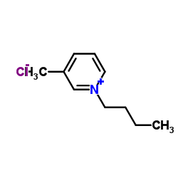 1-丁基-3-甲基氯化吡啶鎓结构式